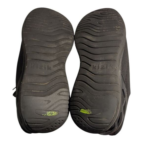 Kizik Athens Athletic Shoes Mens Sz 13 Womens Sz 14.5 Black Blackout Slip On - Picture 10 of 11